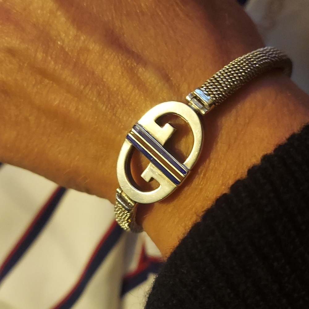Super rare Gucci bracelet vintage, 925 sterling silver, EVC!